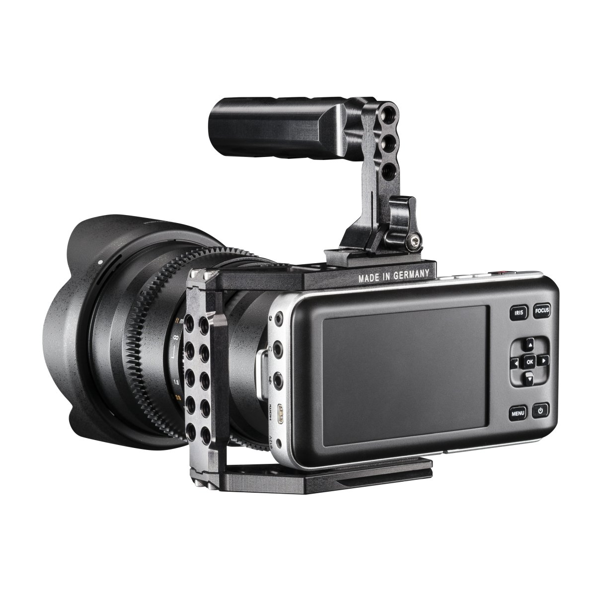 Walimex Pro Aptaris Black Magic Pocket Camera Support cage ajustable pour Caméscope
