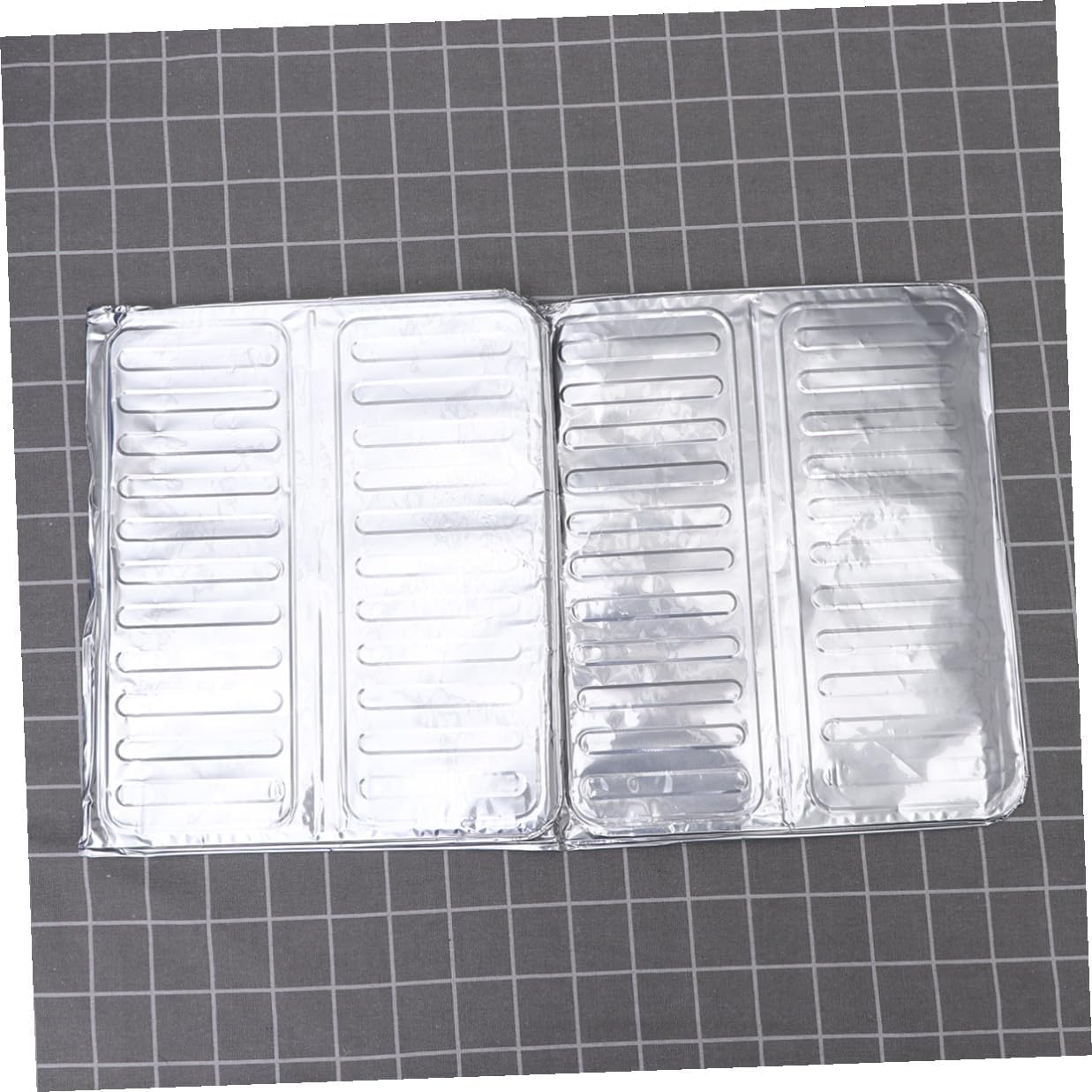Foldable 3 Sided Aluminum Foil Oil Splash Guard for Stove Top, Nonstick Oil Splatter Shield Heat Insulation, Keeps Kitchen Walls and Counters Clean,