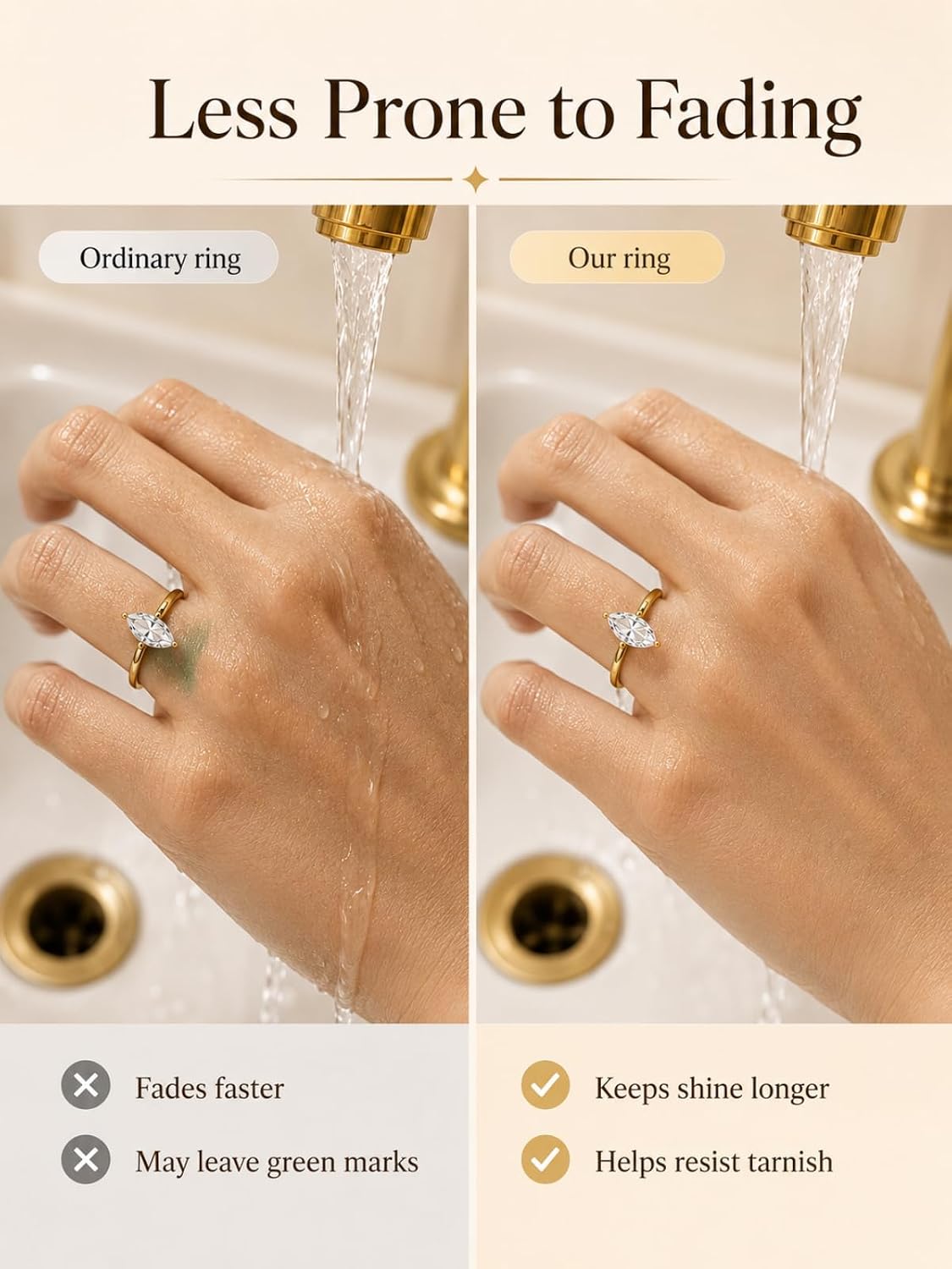 3.5 CT Marquise Engagement Rings for Women, Wedding Promise Ring