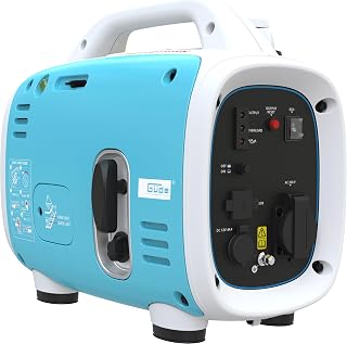 Güde Inwerterowy generator prądu ISG 800-1 (silnik 4-suwowy, benzynowy, 0,9/1,2 (kW/PS), 1 x 230 V, 1 x 12 V, 2 x USB, maks. 800 W, czas pracy 6,3 h, zbiornik 2,1 l, zabezpieczenie przed