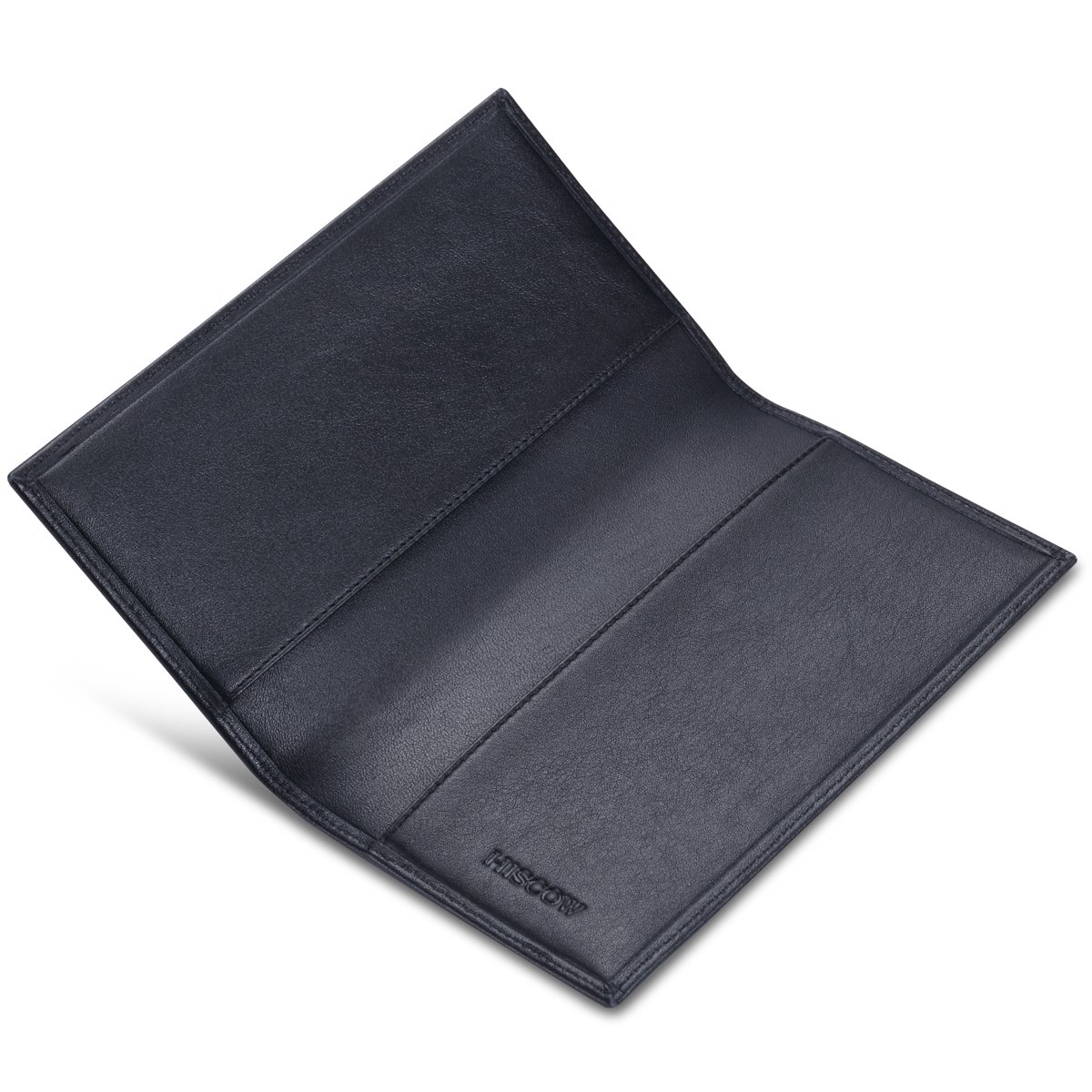 HISCOW Couverture de chéquier Minimaliste – Cuir Pleine Fleur