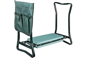 Foldable Comfort Ergonomic Kneeling Bench with Tool Storage