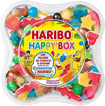haribo-happy Box Haribo 600 g.