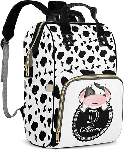 zaaprintblanket Mochila divertida de encargo del bolso de pañales de los animales de la granja para el regalo de, Muilti 13, Mochilas Daypack