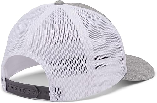 Miniatura 2 de Columbia - Gorra de malla para mujer con cierre a presión, alta, color Columbia Grey Heather Mt Hood, talla única