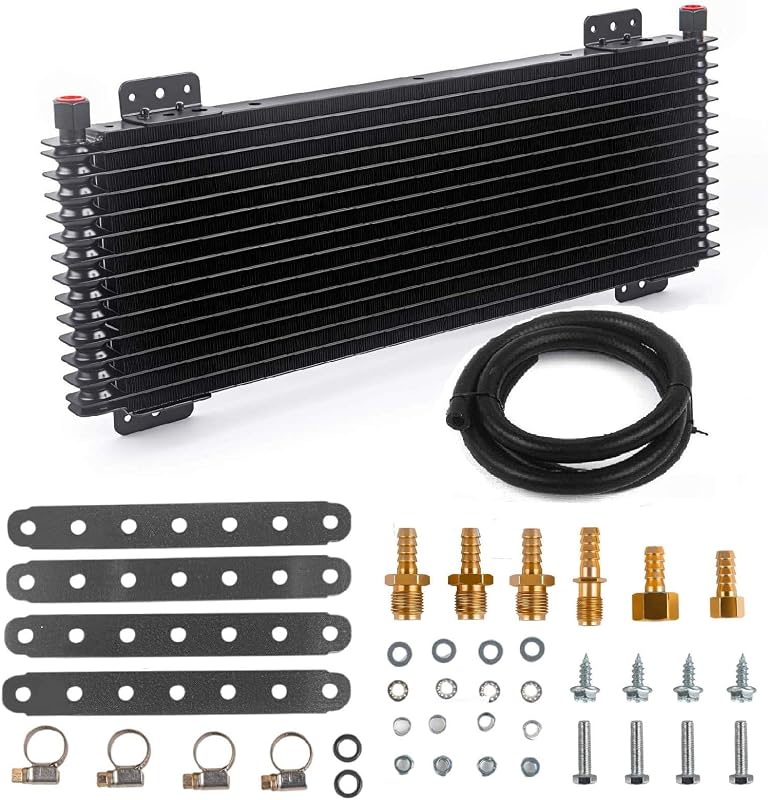 Resfriador de óleo da transmissão ZHSYMX LPD47391 40k com baixa perda de pressão – Kit com ferragens