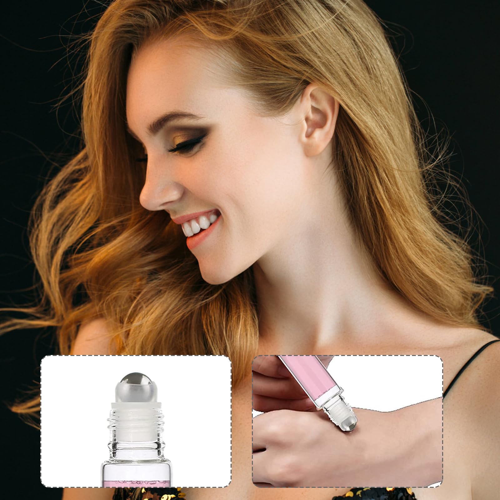 Parfum Pheromone pour Femme, 6 Pcs Venom Parfum Phéromones Femme Flavor Parfum Pheromone Parfums pour Femme Roll-On Venom Parfum Pheromone Parfum avec 2 Roll On Bouteuille