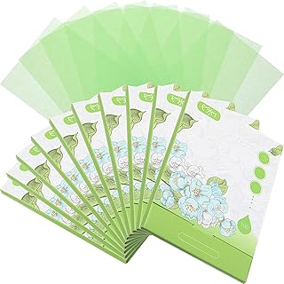 1000 Counts Oil Absorbing Sheets Oil Blotting Paper Oil Absorbing Tissues Face Facial Natural Oil Control Film Blotting Li...