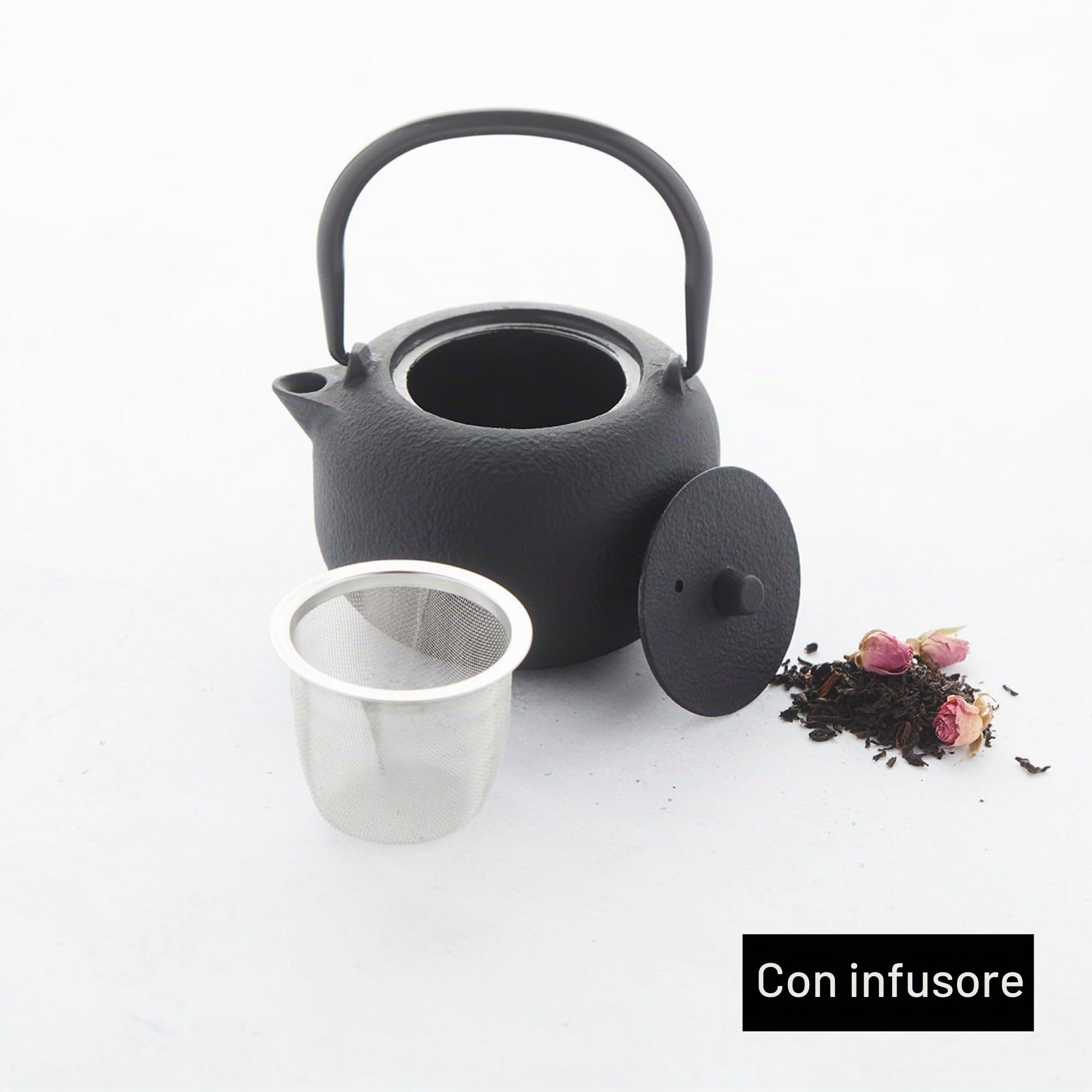 Point-Virgule - Teiera con infusore per tè - Ghisa - 350 ml