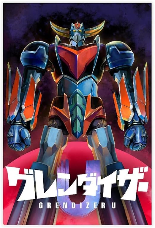 MONDSKL Anime Grendizer U Poster Canvas Poster Bedroom