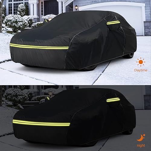 Miniatura 5 de Cubierta impermeable para auto de repuesto para Dodge Charger 2006-2022 6 capas de ajuste personalizado para todo tipo de clima cubiertas completas