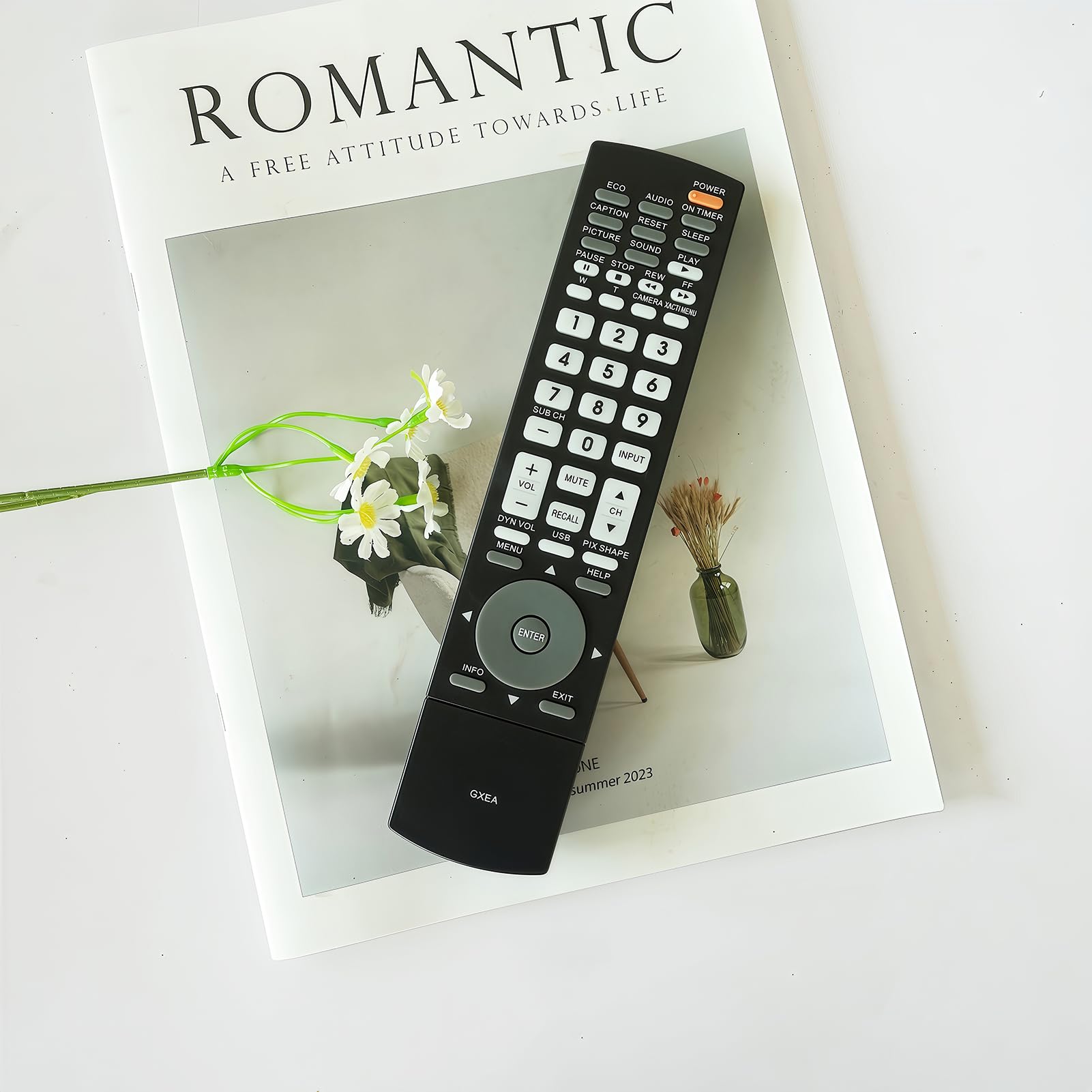 Telecomando Originale Sanyo GXEA Per TV &ndash; Modelli DP42840, DP50710, DP52440, DP46840, DP50740
