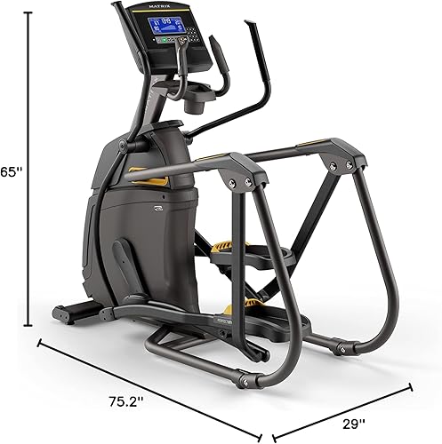 Miniatura 8 de Matrix Fitness A30 Ascent Elliptical with XR | 8.5" LCD | Low Impact Workouts, Full Body Cardio, High Calorie Burn | Space Saving Compact Design,