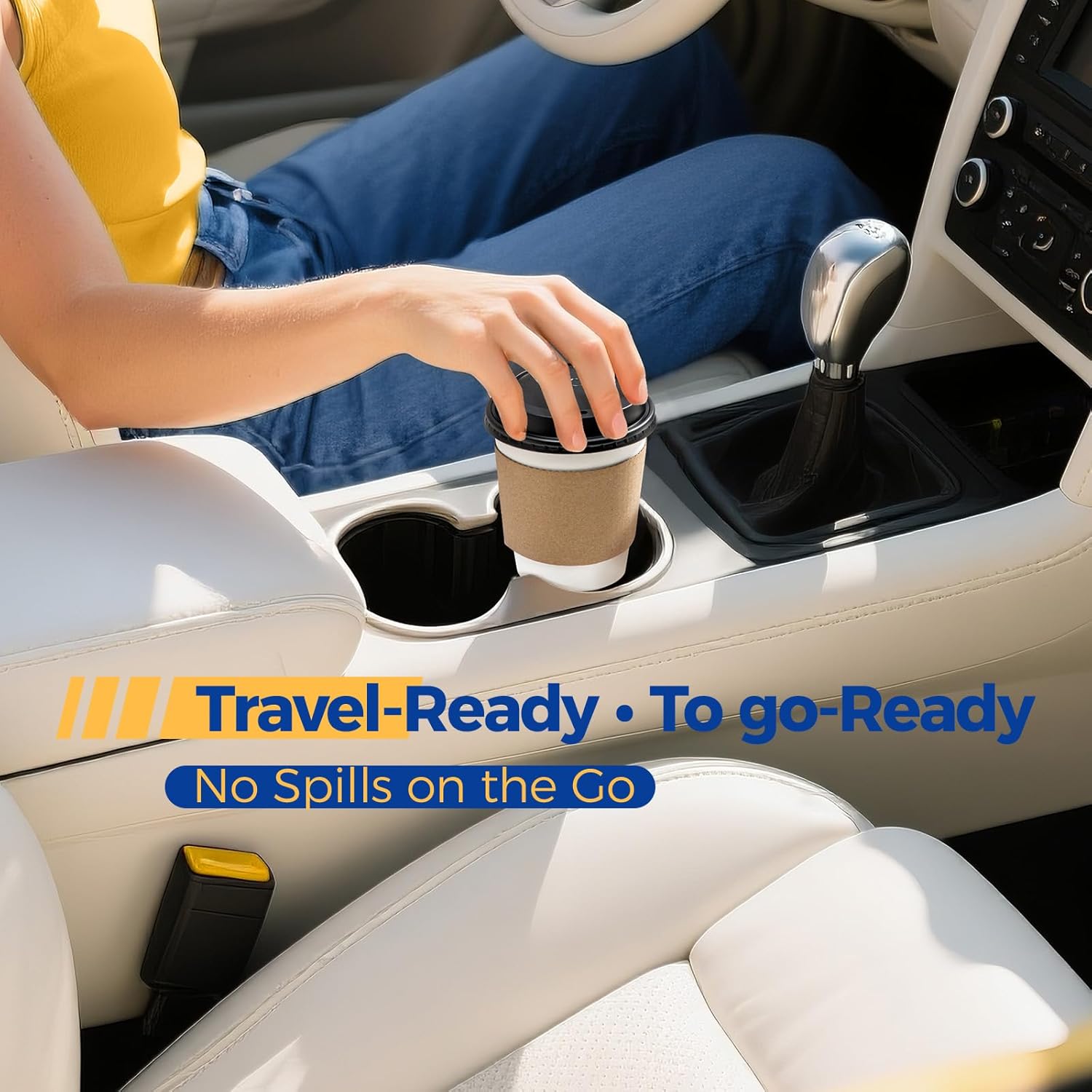 Fit Meal Prep 50 Pack 10 oz Disposable Coffee Cups with Lids, Sleeves, Leak-Proof To Go Coffee Cups with Lids, Durable Paper Cups for Hot Beverage, Home, Office, Party - Image 6