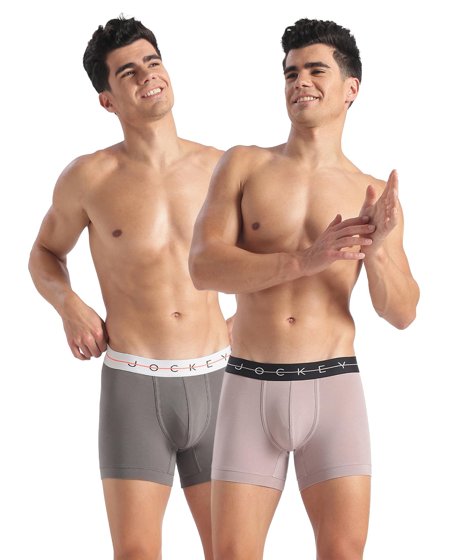 jockey NY16 Men Super Combed Cotton Elastane Stretch Solid Trunk with Ultrasoft Waistband_(Pack of 2)-picture-16