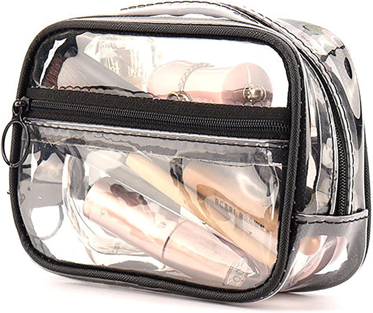 Viaje Avion Bolsa Transparente Para Maquillaje PVC Impermeable