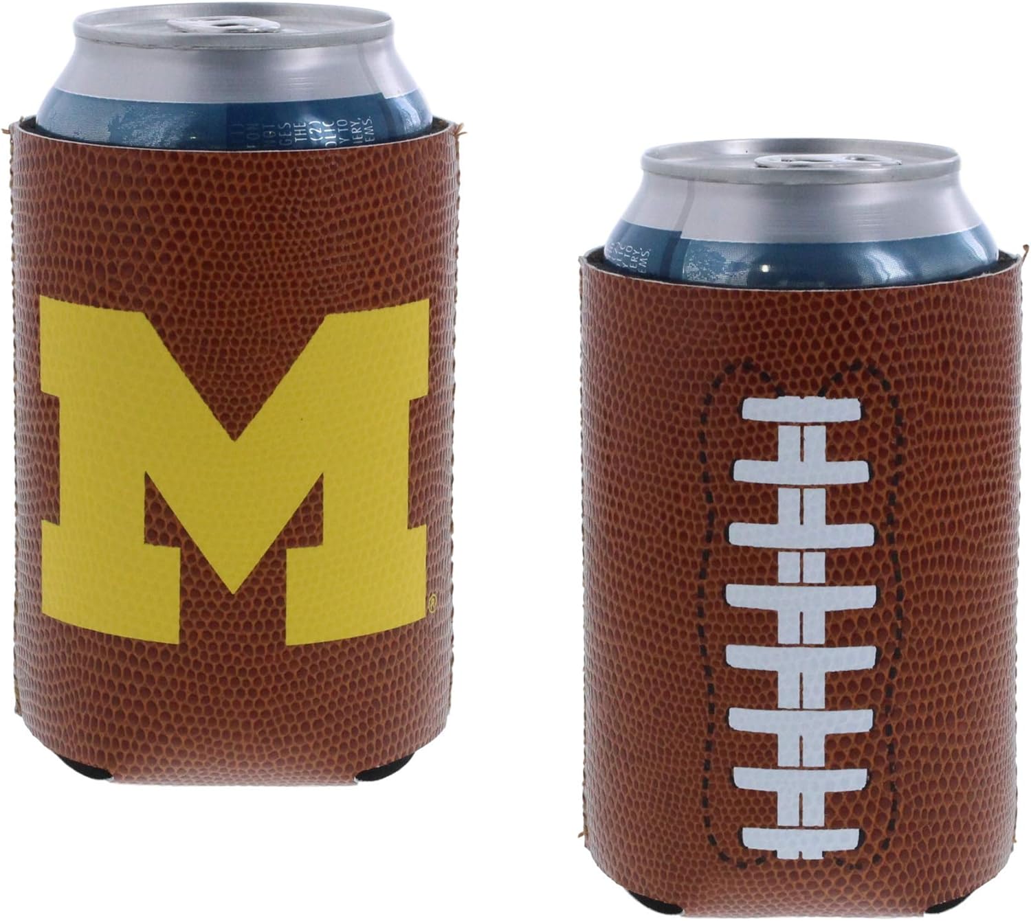 College Football Team Logo Pigskin Can Cooler Insulator Sleeve Holder Huggie 2-Pack (Iowa State Cyclones) : Sports & Outdoors