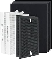 Vista 1 de HPA5200B True HEPA Replacement Filter Compatible with Honeywell InSight HPA5200B HPA5250 Air Purifiers, PowerPlus HPA3200, Replace HRF-R2(2Filter R)