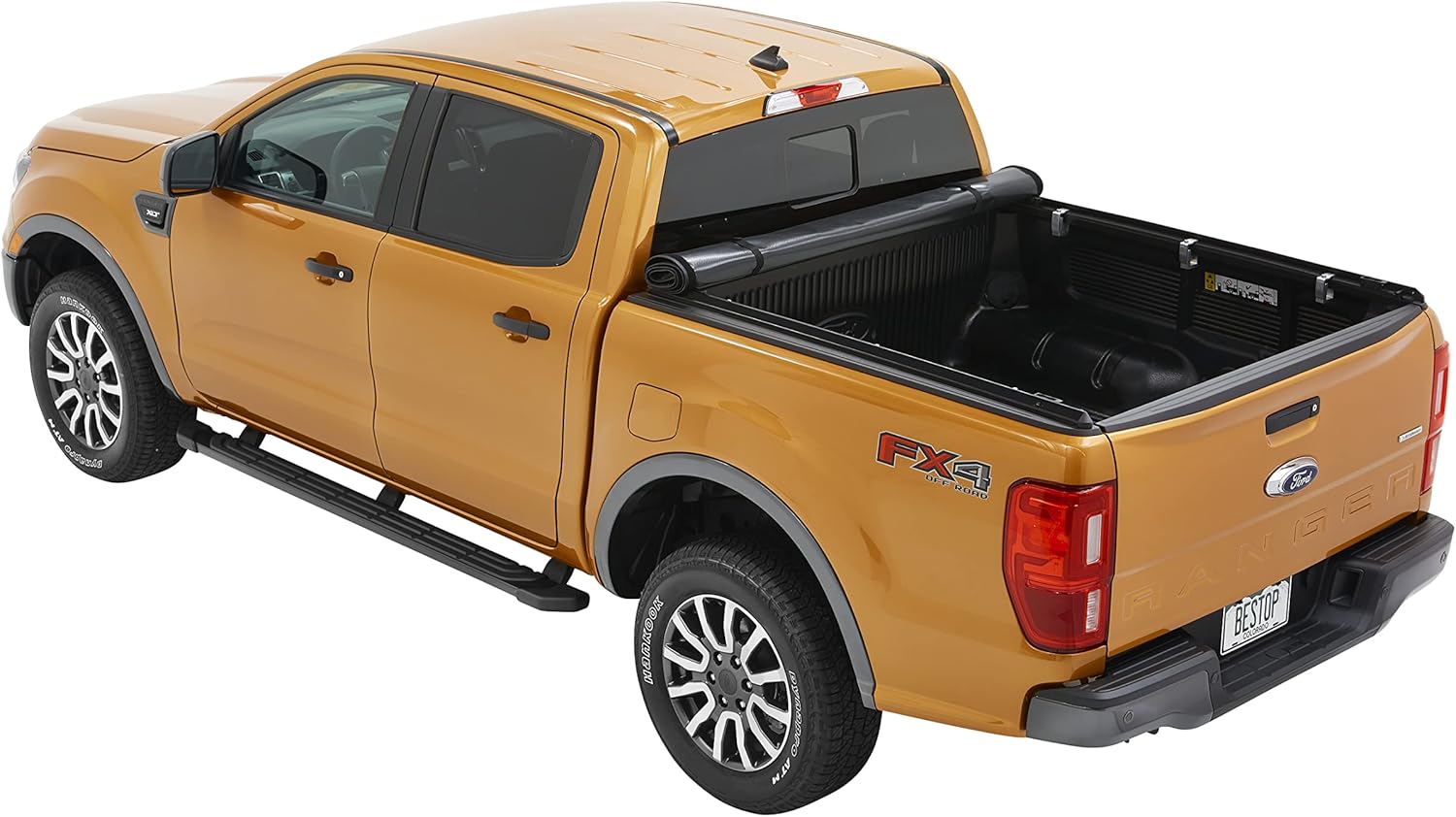 Bestop 1922601 EZ-Roll Soft Tonneau Cover for 2019-Current Chevy Silverado Or GMC Sierra 1500, 8' Bed