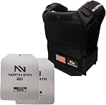 Adjustable Weighted Vest/Incl. 2 Innovative Moulded Weights for Best fit 14lbs / 20lbs/ 30lbs/ 40lbs