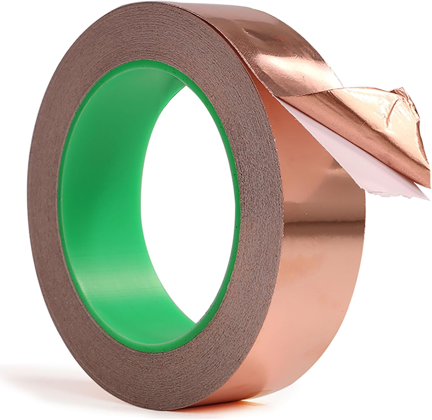 COYOUCO Copper Foil Tape,with Conductive Adhesive,for Guitar and EMI Shielding,0.06Mm Thick 25M Length 25-50Mm Width,50mm