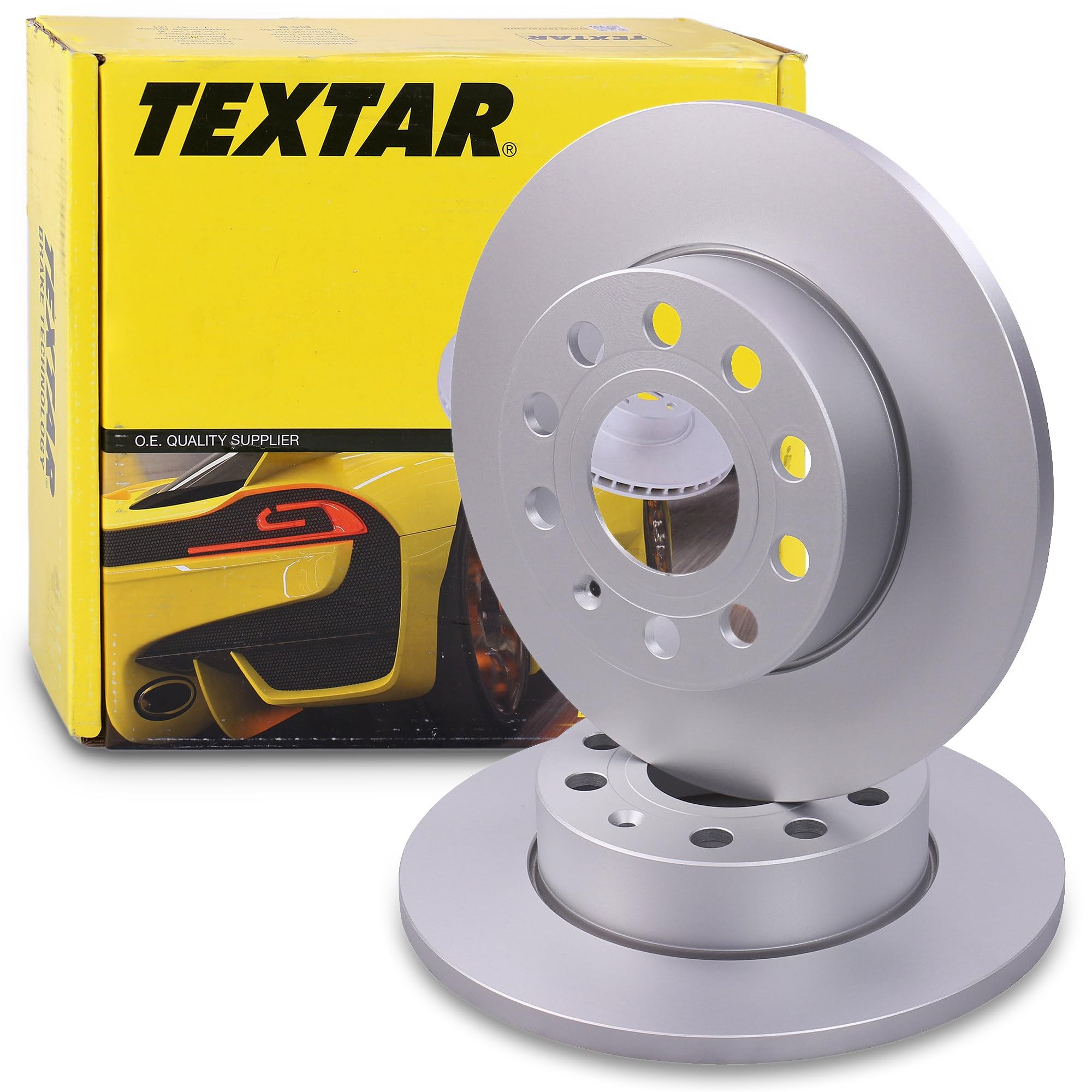 TEXTAR 2x Discofreno, 2x Discofreno, 2x Discofreno 40379466 Compatibile con: AUDI A3, A3 Sportback, SEAT ALTEA, ALTEA XL, TOLEDO III, SKODA OCTAVIA II, OCTAVIA II Combi, OCTAVIA III, SUPERB II