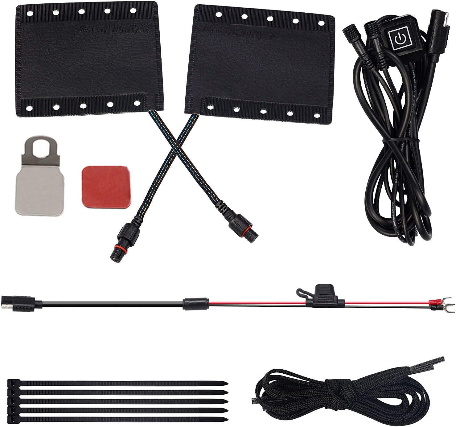 Elektryczna kierownica motocyklowa, podgrzewane uchwyty, termostat, śnieg, motocykl, ATV, ogrzewanie kierownicy, 22-35 cm