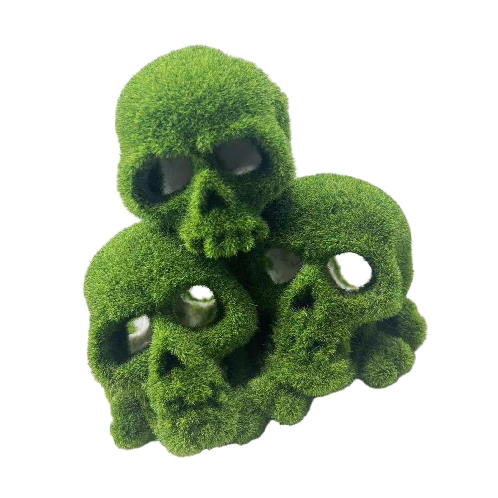 Habitat Skull Ornament Resin Terrarium Decor for Enclosure Layouts and Autumn Halloween Indoor Display Styling Terrarium Skull Decor Enclosure Ornament Habitat Styling Resin Display Halloween Shelf