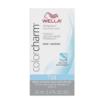 COLORCHARM Permanent Liquid Hair Toners | Neutralize Brass | Healthy-Looking Blondes Tones | Vegan & Free of Parabens