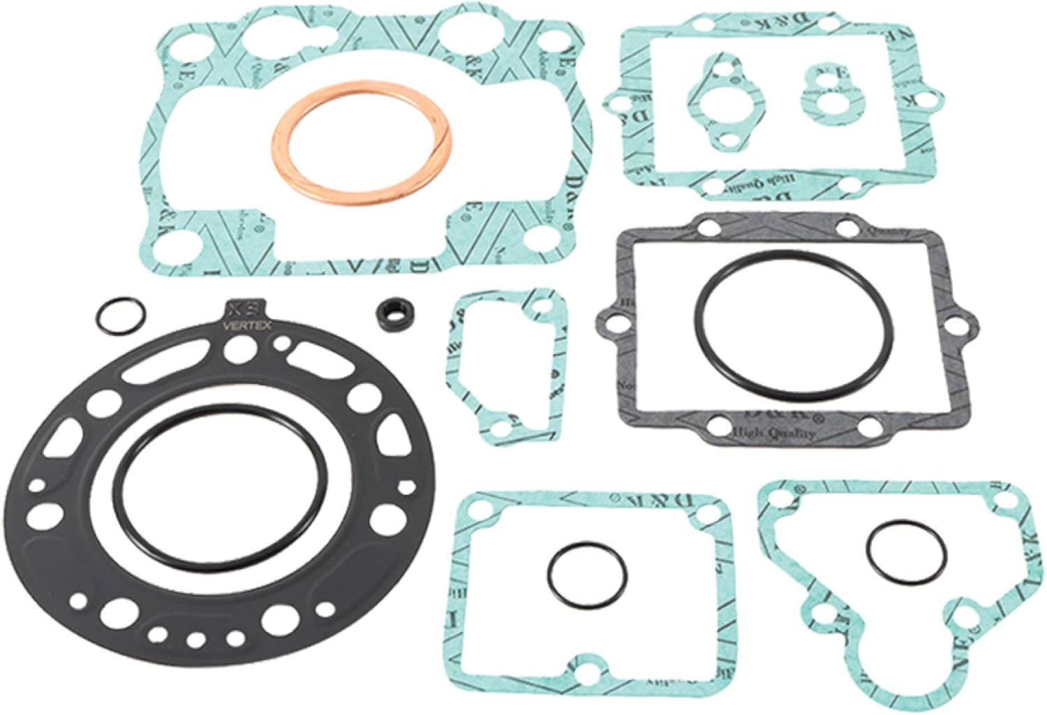 Vertex Top End Piston Kit For Kawasaki KX 250 98 99 00 01 VTK22521B