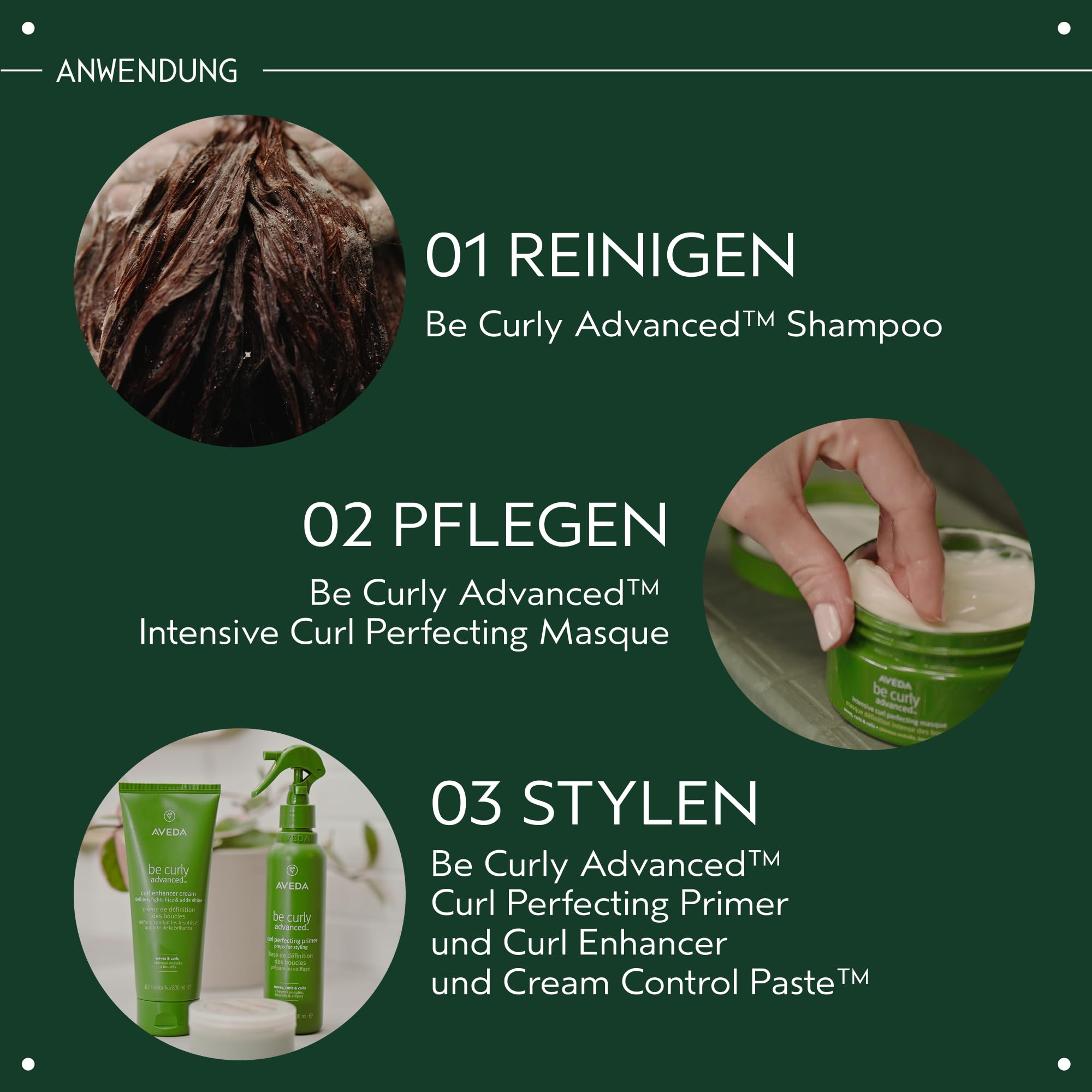 Aveda Be Curly Advanced™ Shampoo | Spendet Feuchtigkeit & reduziert Frizz | Für lockiges & welliges Haar