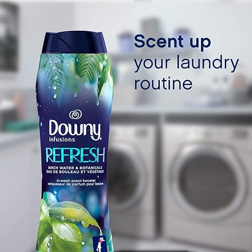 Vista 61 de Downy Infusiones - Perlas potenciadoras de aroma en el lavado, aroma Calm de lavanda y vainilla, 5.7 onzas