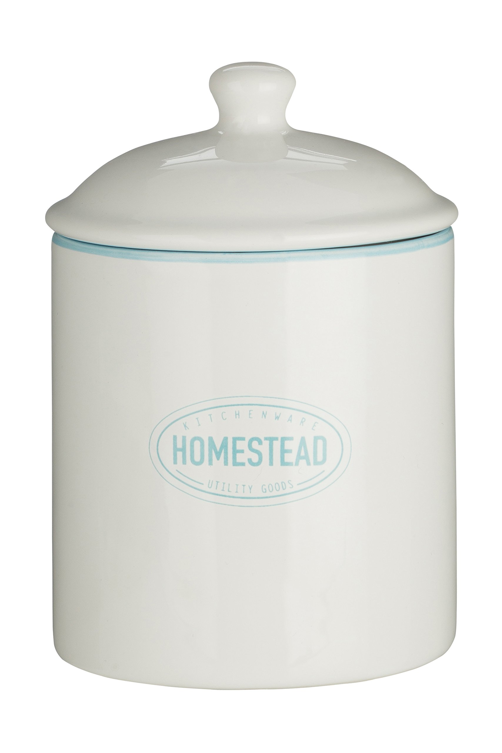 Premier Housewares Homestead Coffee Canister, White, 570 ml, 11 x 11 x 15 cm - Image 2