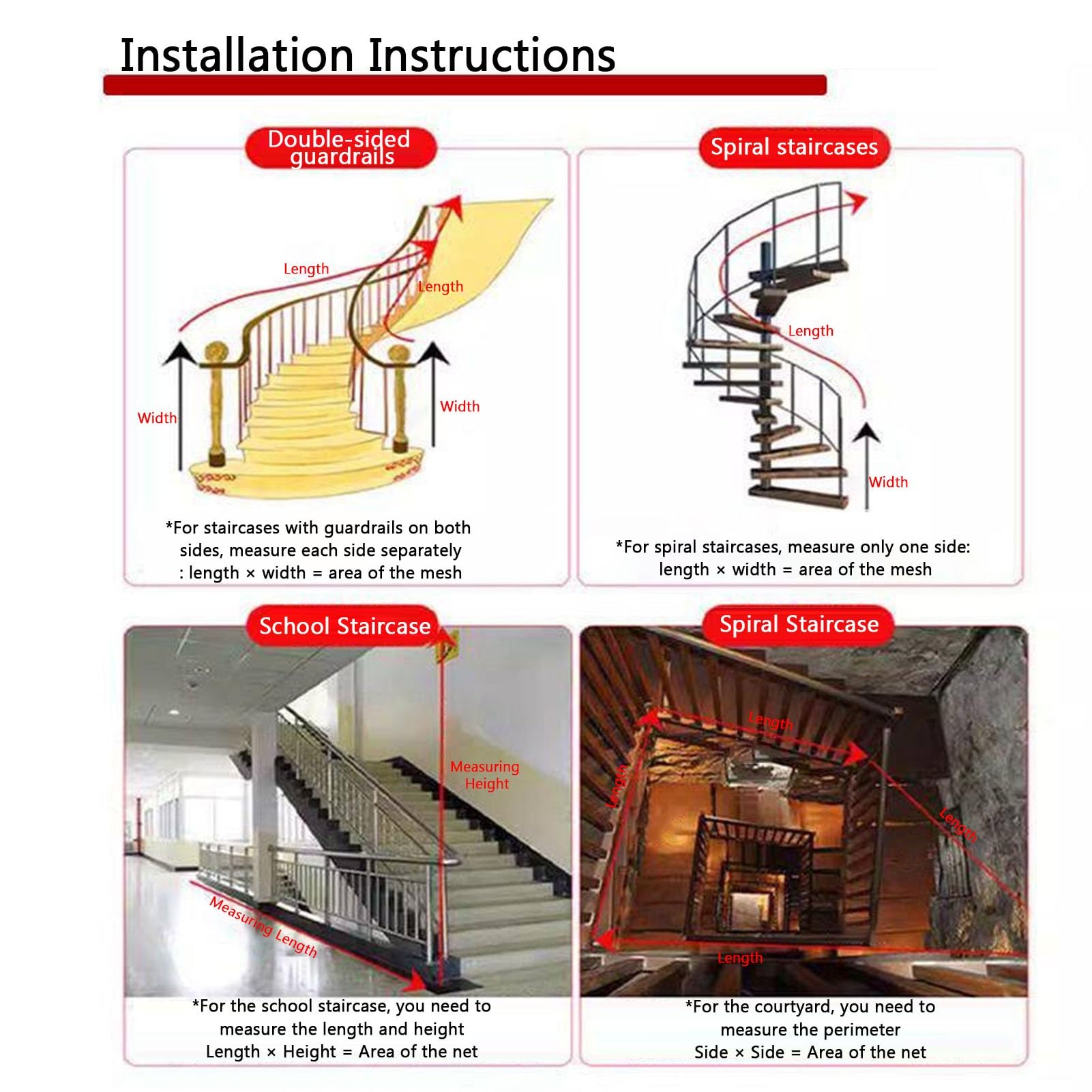 Malla Protectora Se Pliega para Guardarlo Red Balcon Gatos Red para Barandilla Almacenes Campos de Entrenamiento Pasillos(3x10m/9.84x32.81ft)