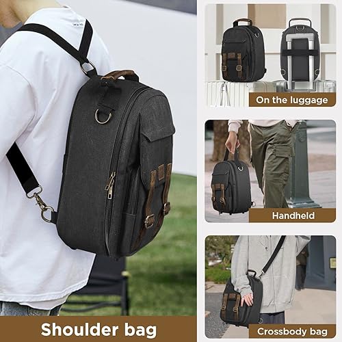 Miniatura 5 de SMRITI Hard Carrying Case Compatible with VR Headsets Virtual Reality and Touch Controllers Accessories, Large Portable Protection Backpack for