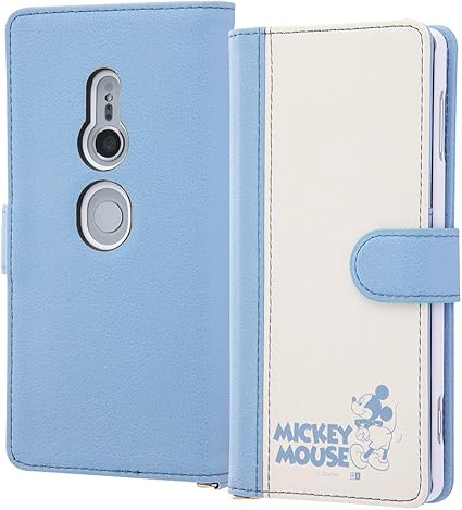 Amazon Co Jp イングレム Xperia Xz2 ケース ディズニー キャラクター キャラ かわいい 手帳型ケース ノーブル ミッキーマウス 025 家電 カメラ