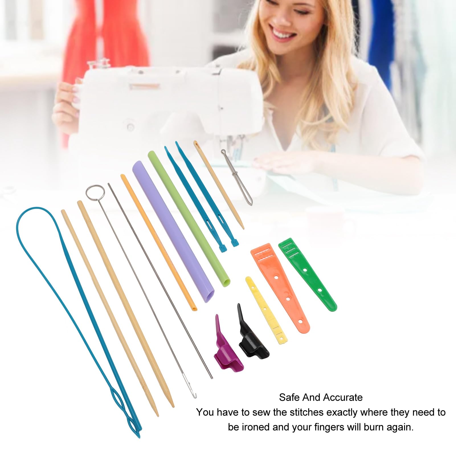 Fabric Tube Turner Tool Sewing Needlecraft Inc Fabric Tube Maker Fabric Turner