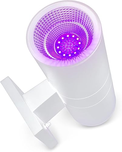 Miniatura 5 de Westgate WMC-UDL-RGBW-WH Cilindro blanco RGBW Smart UpDown Light - 24W LED, 2400LM, aplique de pared al aire libre, Bluetooth y WiFi, Alexa y Google
