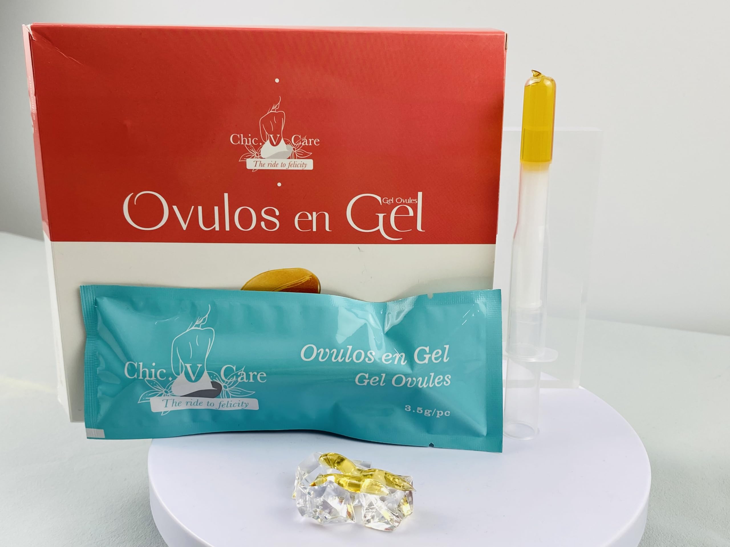 Herbal Ovulos en gel for Intimate Care – 100% Natural, Hydrating & Soothing Relief for Dryness, Itching & Irritation – Supports Natural Balance – Helps Menopausal Women. 6 Count