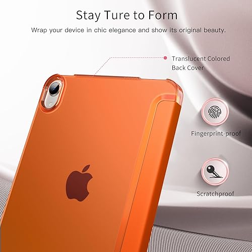 Miniatura 39 de MoKo Funda para iPad mini 7 (A17 Pro) Generation Case 2024, iPad mini 6 2021, funda delgada y ligera de 8.3 pulgadas de carcasa de policarbonato