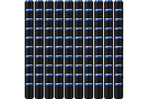 100 Pack Sublimation Black Coozies for Vinyl