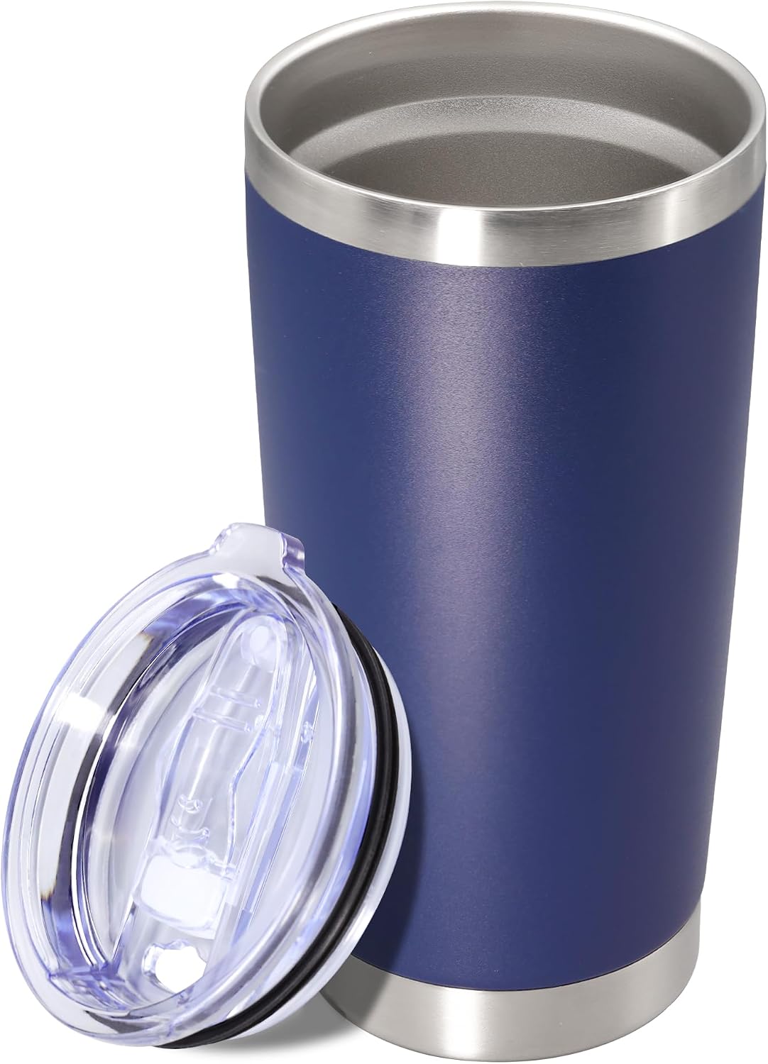 20oz Tumbler Insulated Tumblers Vacuum Coffee Mug with Lid Navy 1Pack