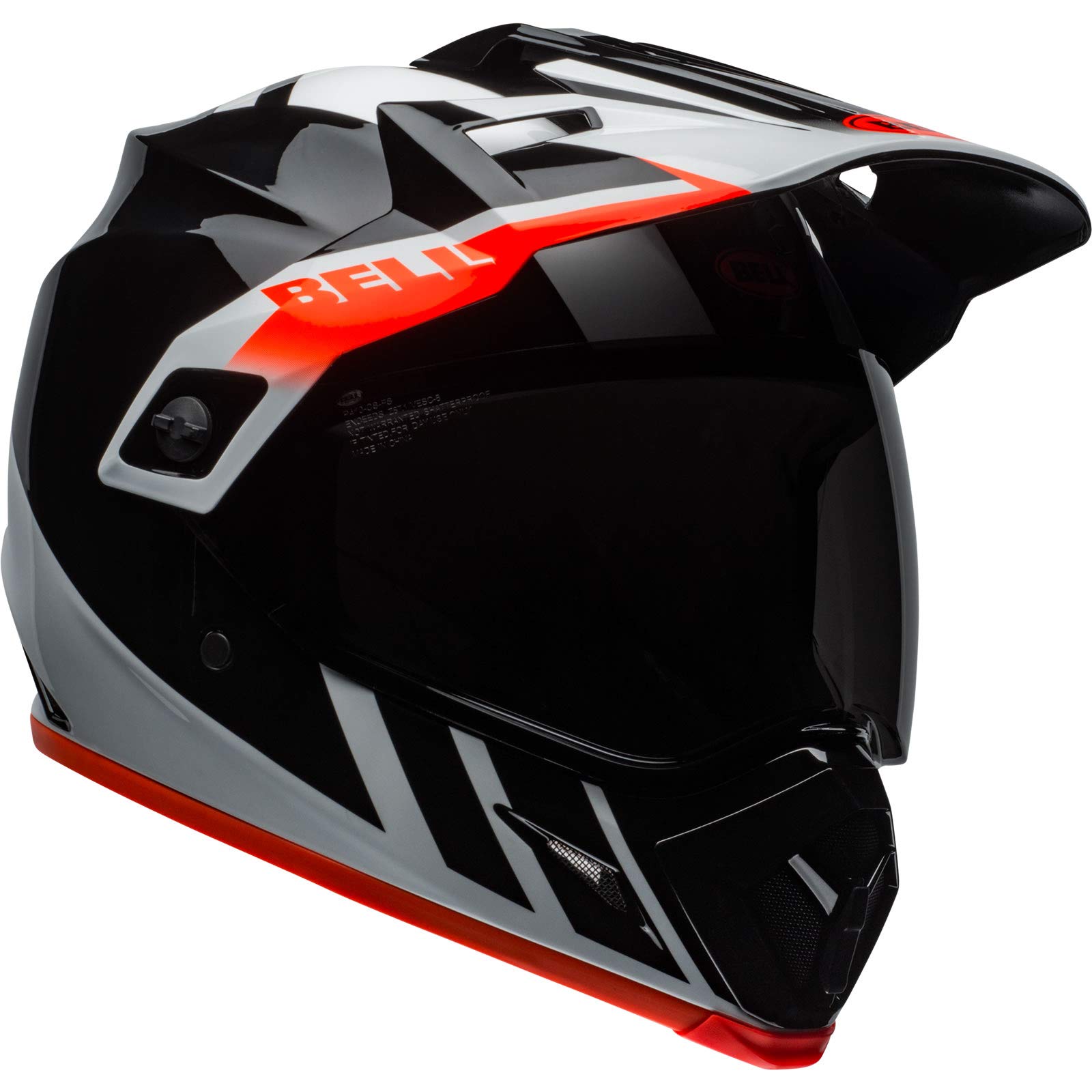 Capacete Bell Helmets MX 9 Adventure Mips - 60, Dash Black White