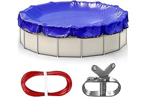 18ft Winter Pool Covers for Above Ground Pools - Extra Thick Winter...