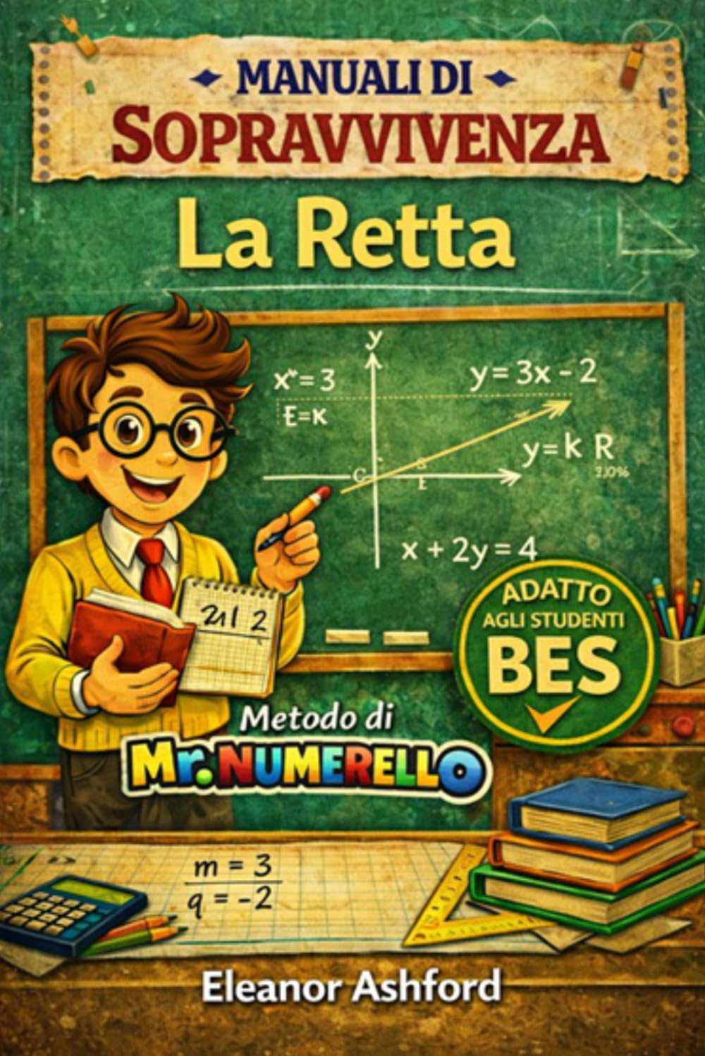 La Retta: Manuali di Sopravvivenza - Metodo di Mr Numerello (Manuali di Sopravvivenza di Mr Numerello - Capire senza tutor)
