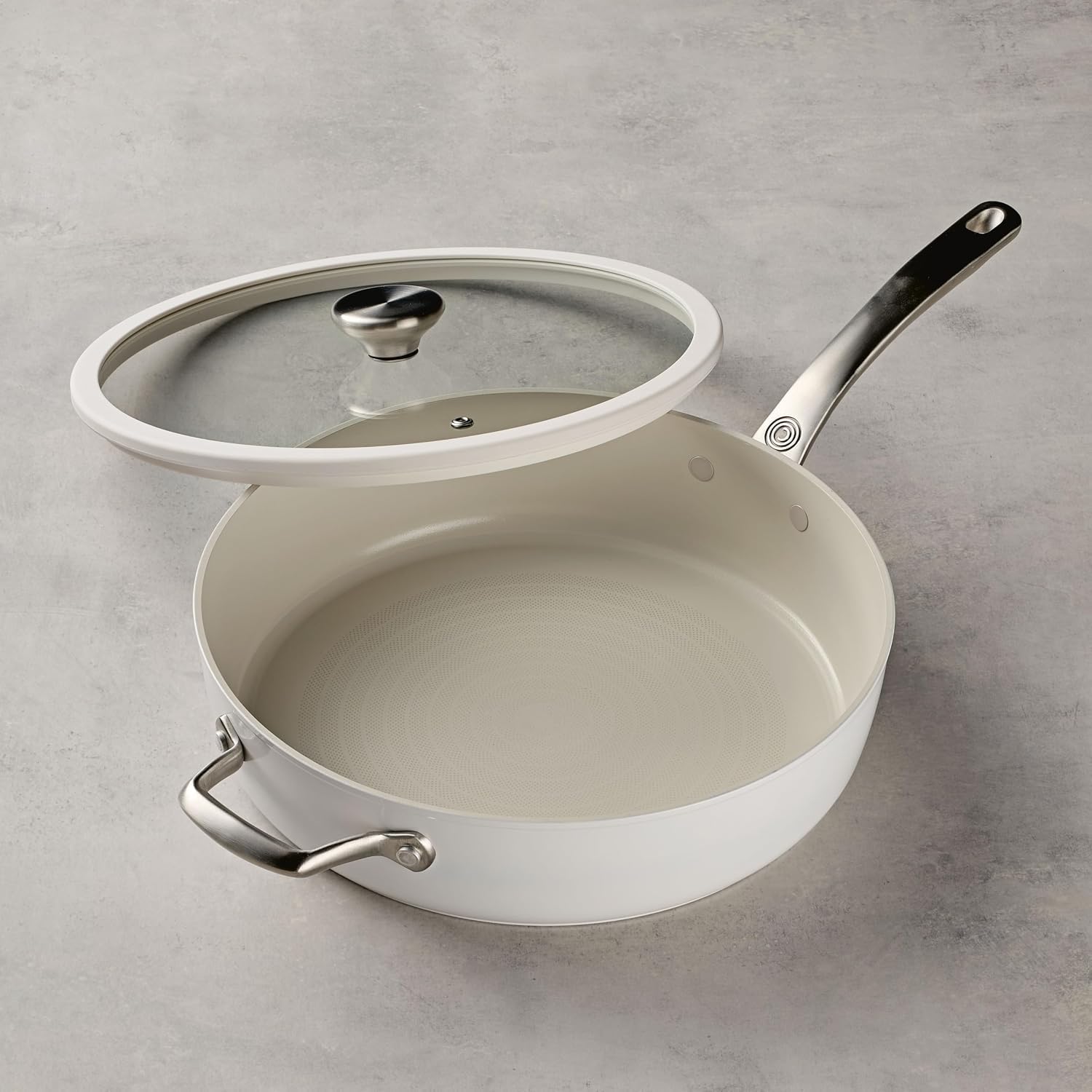Circulon Halo LaserDefense Sauteuse Induction 30 cm 4,7 L avec Couvercle
