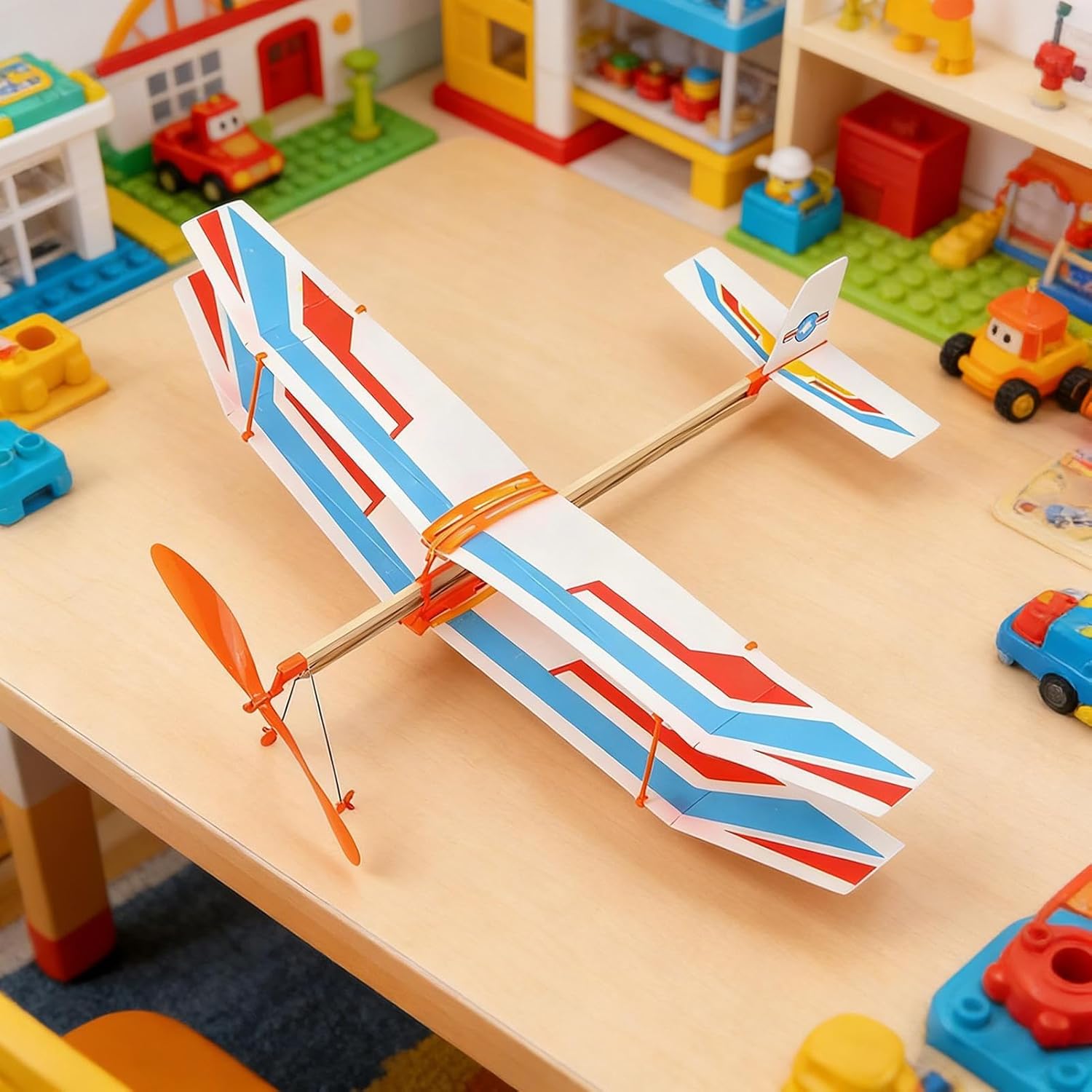 Rubber Band Plane,Flying Glider Aircraft,Airplane Glider Kits | for Boys Girls Adults Students Outdoor Sports Kids Camping Garden