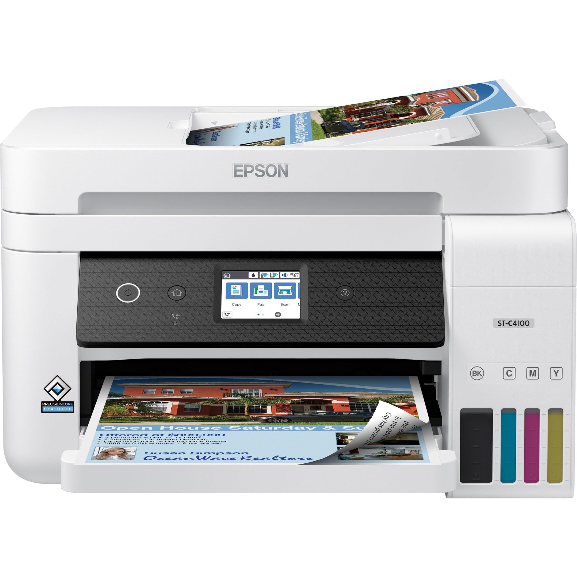 Amazon.com: Epson Workforce ST-C4100 Wireless Inkjet Multifunction