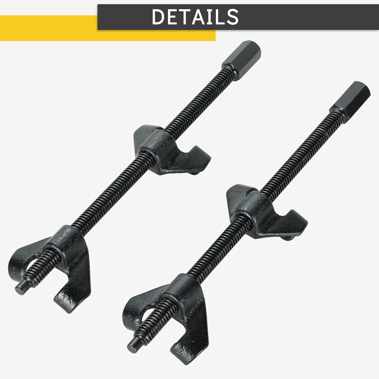 14" Coil Spring Compressor Strut Remover Installer Tool | 2PCS Heavy Duty Auto Suspension Compression Remover Installer Tool Kit