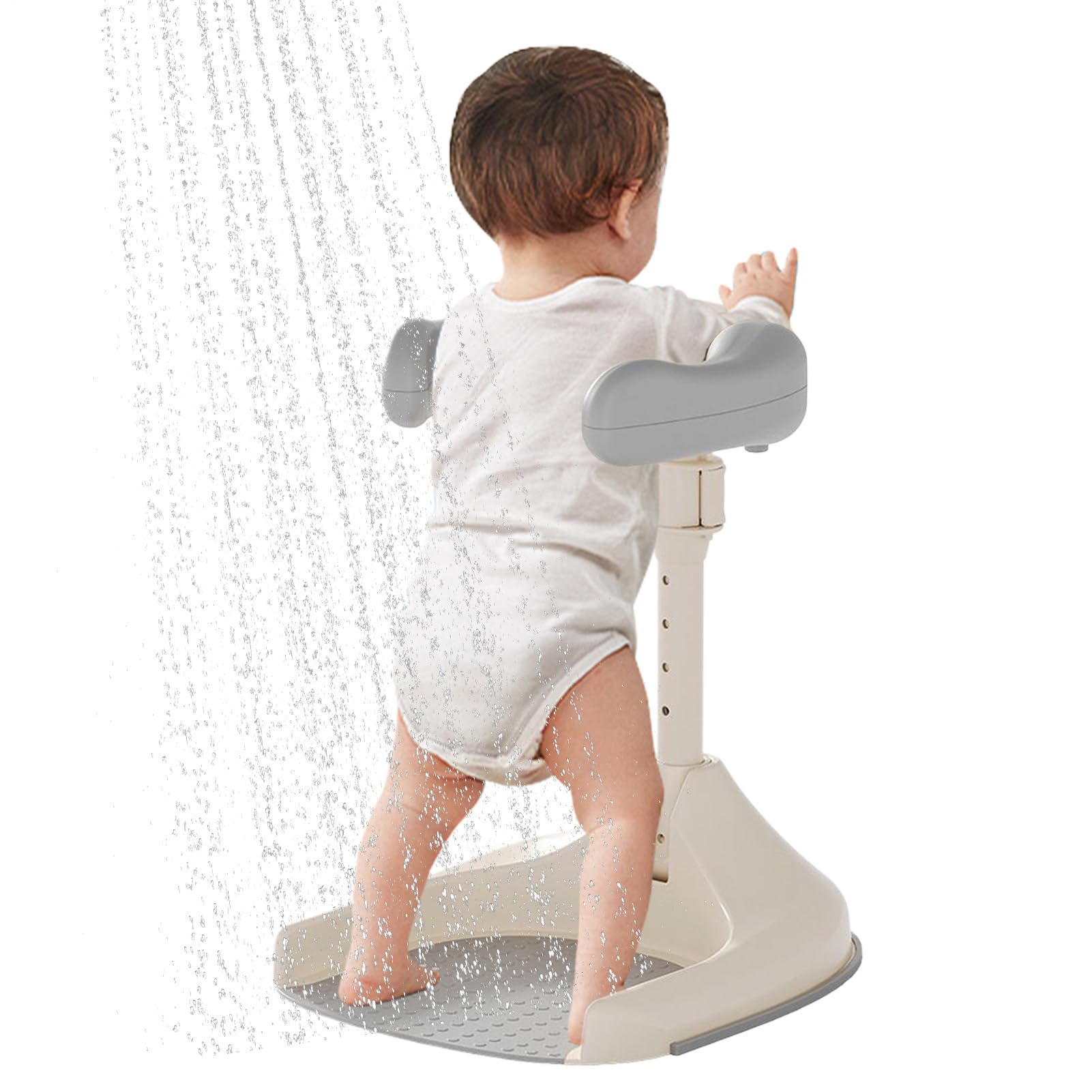 Supporto Per Vasca Da Bagno Per Bambini, Torre Da Bagno Antiscivolo Pieghevole, Regolabile, Portatile Per Bambini Dai 6 Ai 18 Mesi Che Stanno In Piedi